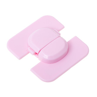 Rohová detská poistka na dvere a zásuvku modrá