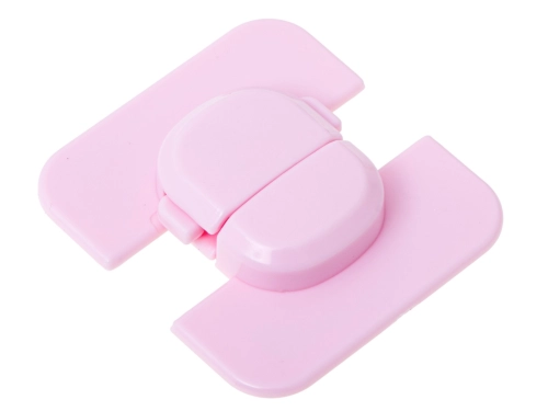 Rohová detská poistka na dvere a zásuvku modrá