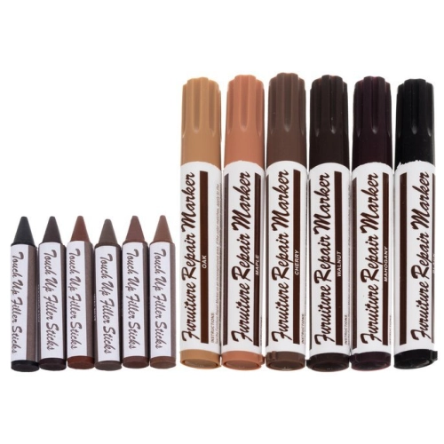 Sada fixiek na opravu nábytku 6 ks