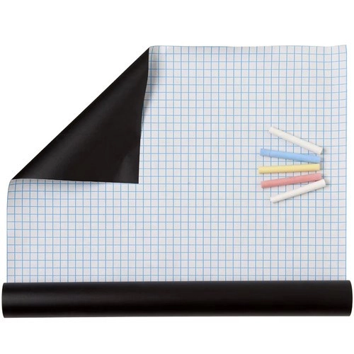 Samolepiaca tabuľa s kriedami 