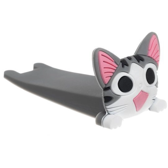 Silikónová zarážka na dvere - mačka