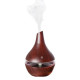 Ultrasonický USB aromatický zvlhčovač vzduchu 300ml - tmavo hnedý