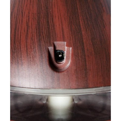 Ultrasonický USB aromatický zvlhčovač vzduchu 300ml - tmavo hnedý