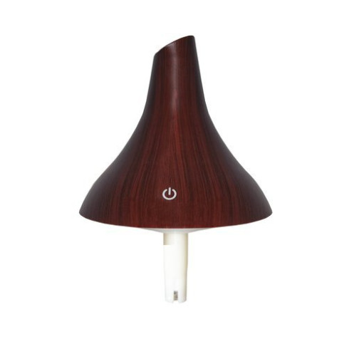 Ultrasonický USB aromatický zvlhčovač vzduchu 300ml - tmavo hnedý