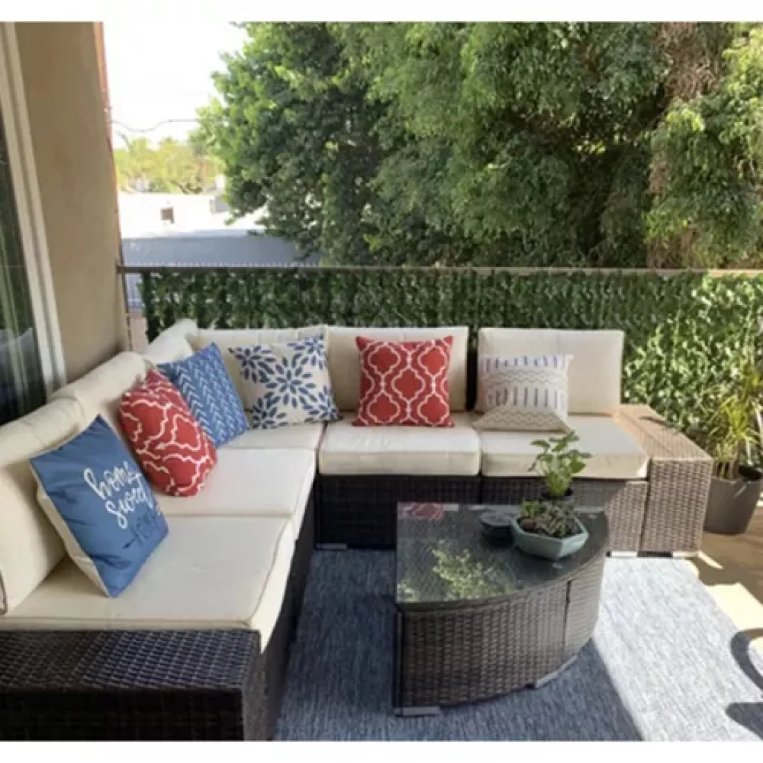 Umelý živý plot na balkón 3 m