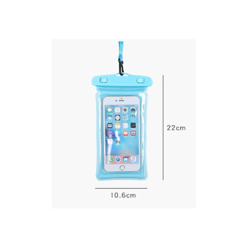 Vodeodolné púzdro na telefón - biele