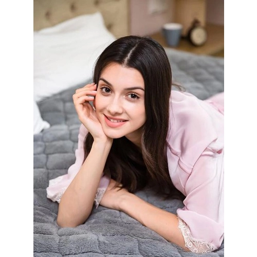 Vyhrievacia elektrická deka 180x130 cm, sivá