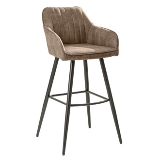 Dizajnová barová stolička Vintage Taupe 