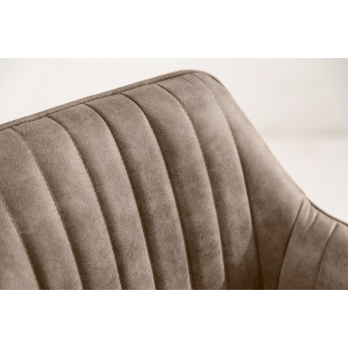 Designová barová židle Vintage Taupe