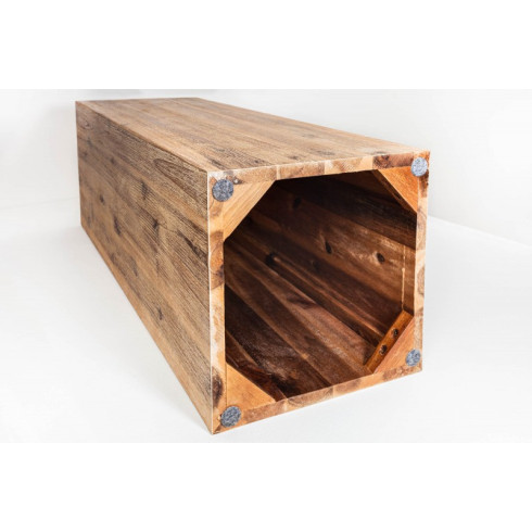 Drevený odkladací stolík Columna - 50 cm