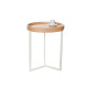 Štýlový konferenčný stolík Modul - odnímateľný, 40 cm biely dub