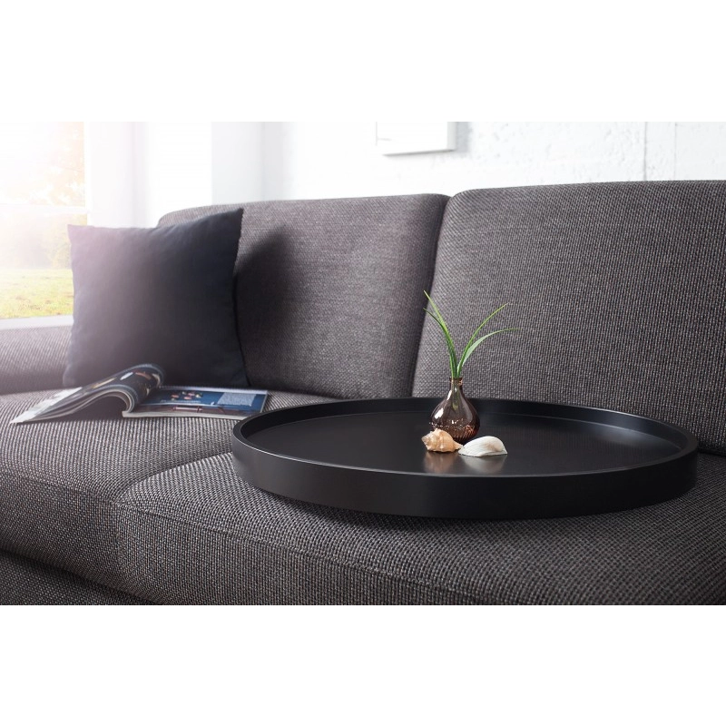 Štýlový konferenčný stolík Modular - odnímateľný, 60 cm čierny