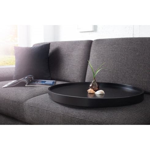 Štýlový konferenčný stolík Modular - odnímateľný, 60 cm čierny