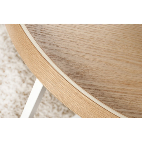 Štýlový konferenčný stolík Modular - odnímateľný, 60 cm dub