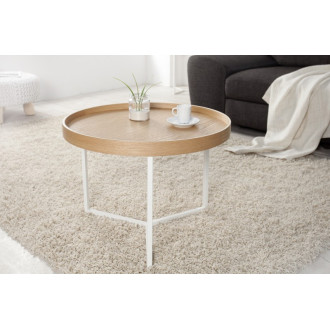 Štýlový konferenčný stolík Modular - odnímateľný, 60 cm dub