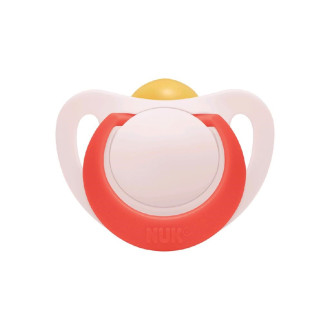 Dojčenský latexový cumlík 18-36 m - červený