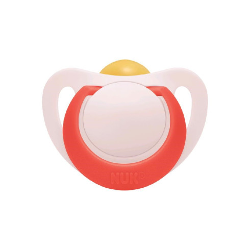 Dojčenský latexový cumlík 18-36 m - červený