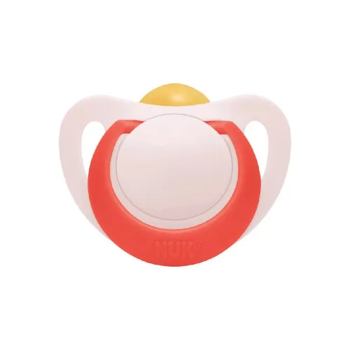 Dojčenský latexový cumlík 18-36 m - červený