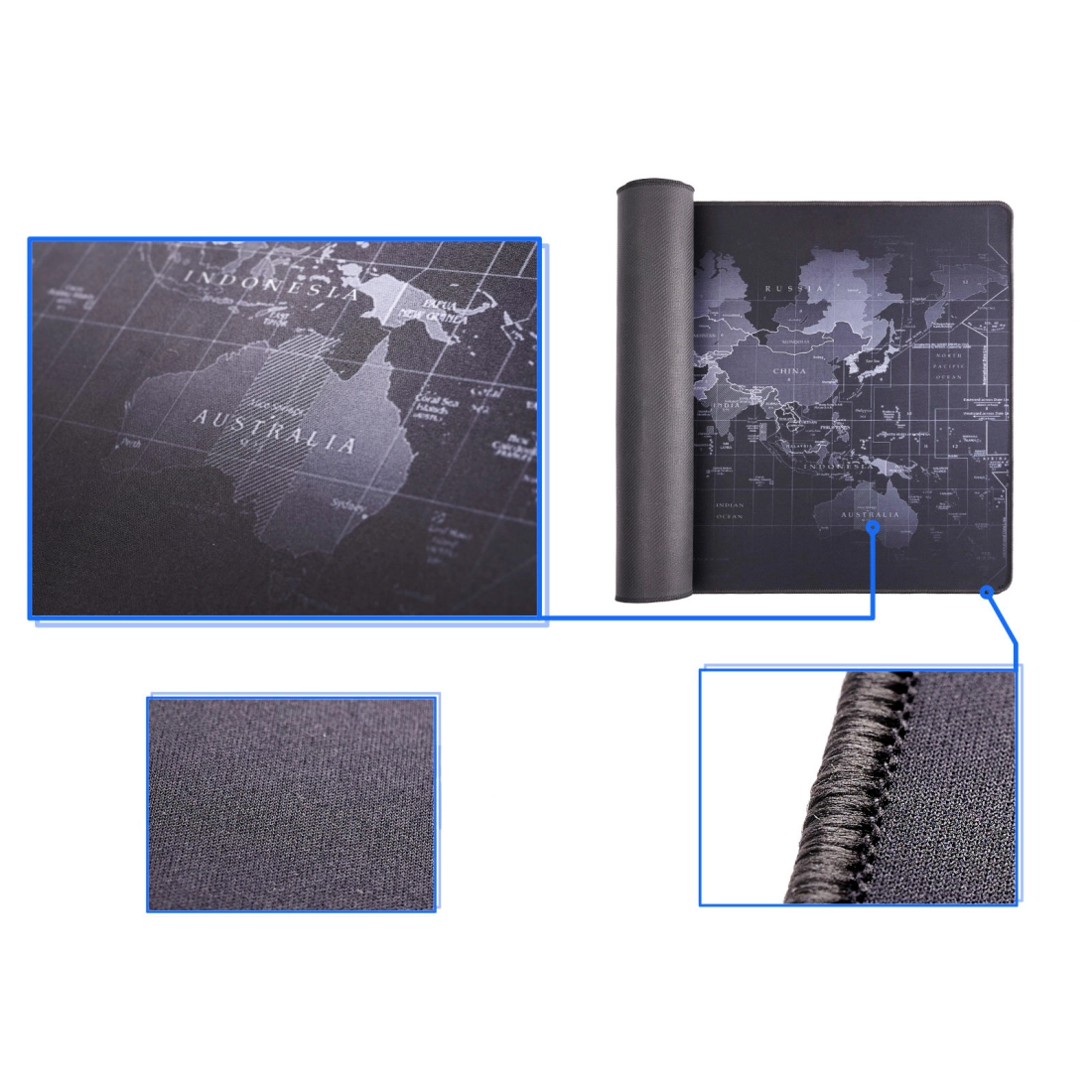 Podložka na stôl mapa sveta 40x90cm