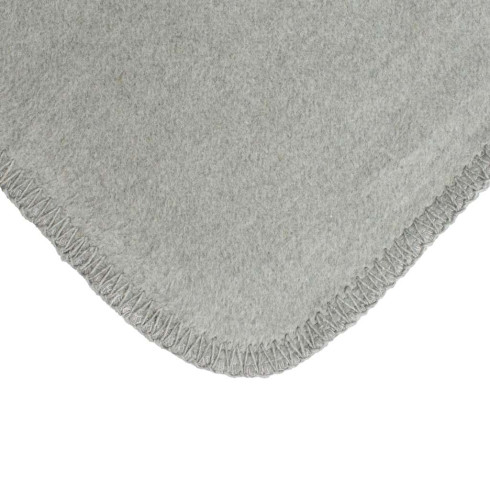 Detská bavlnená deka New baby - 75x100 cm, šedá