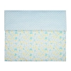 Detská deka z Minky s výplňou New baby - 80x102 cm motýle, modrá