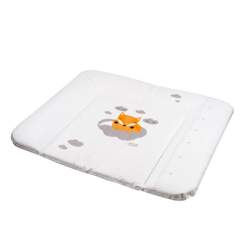 Měkká přebalovací podložka s motivem lišky, 85x70 cm