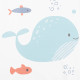 Přebalovací podložka New baby Ocean - 47x70cm