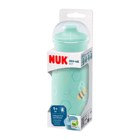Detská fľaša Nuk Mini-Me pp sip 9+m - 300 ml - zelená