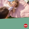 Dětská láhev Nuk Mini-Me sip nerezová - 9+m, 300 ml - fialová