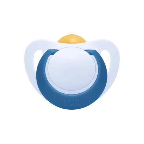 Kojenecký latexový dudlík 18–36 m, modrý