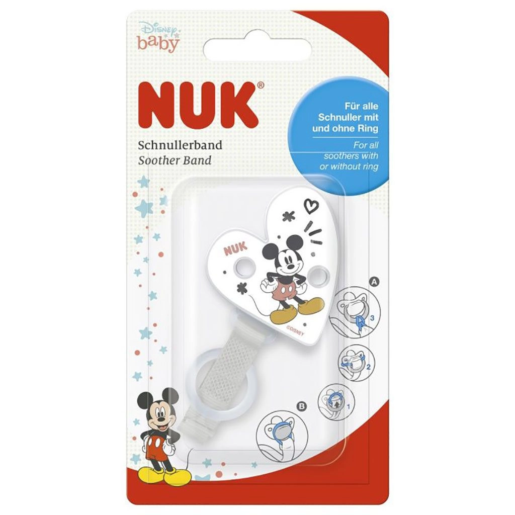 Stužka na cumlík Nuk Disney Mickey