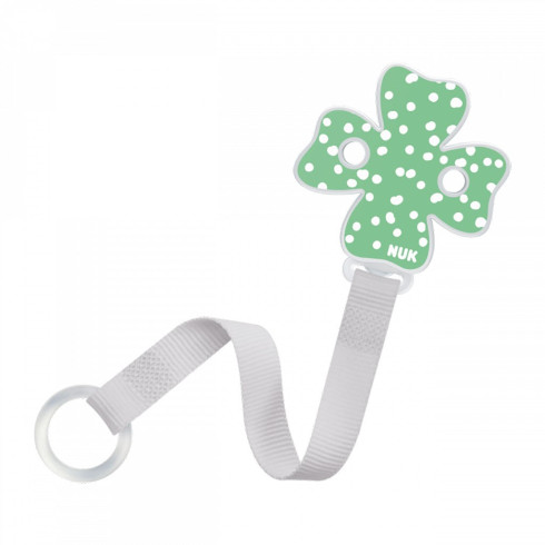 Stužka na cumlík Nuk - zelená