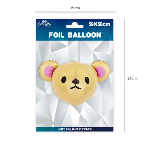3D fólia lufi – Mackó, 59 x 58 cm 3D fólia lufi – Mackó, 59 x 58 cm
