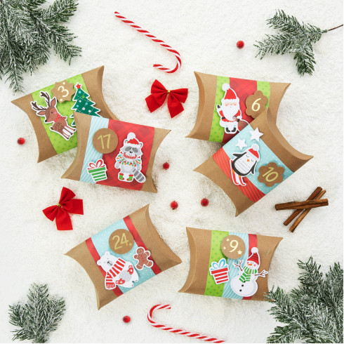 DIY adventi naptár, 24 db