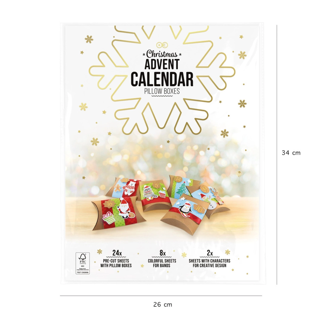 Calendar de Advent DIY, 24 buc.