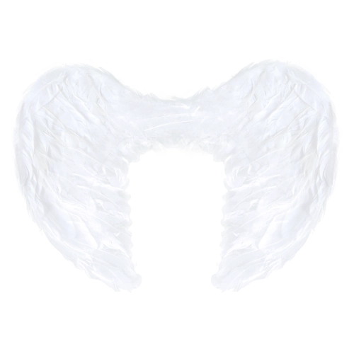 Fehér angyalszárnyak 54x37 cm