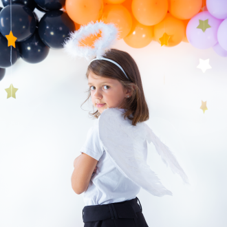 Bela angelska krila 54 × 37 cm