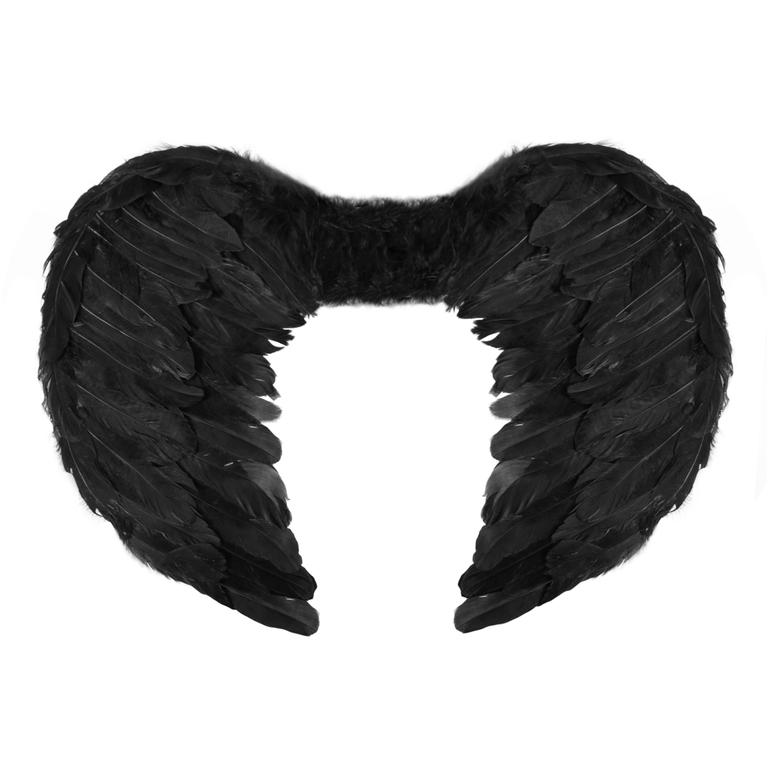 Aripi de înger negre 54x37 cm