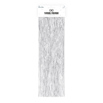 Păr de înger pentru bradul de Crăciun – argintiu, 33×50 cm