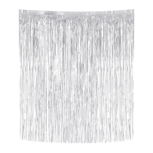 Păr de înger pentru bradul de Crăciun – argintiu, 33×50 cm