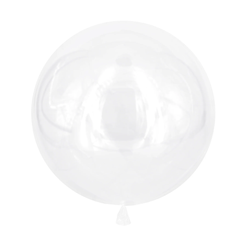 Balón Bobo 40 cm - priehľadný 1 ks Balón Bobo 40 cm - priehľadný 1 ks