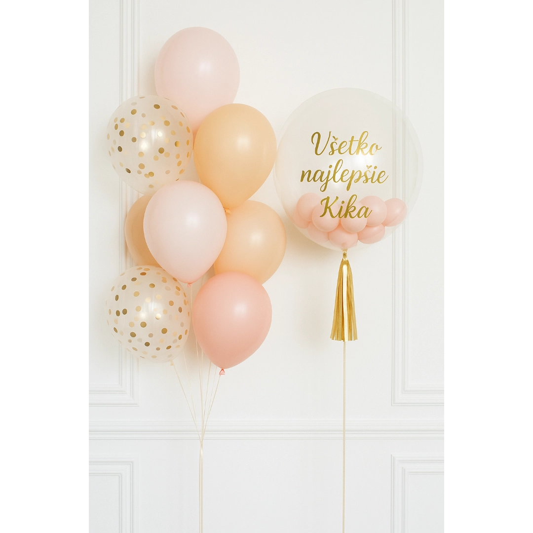 Balón Bobo - Váš vlastný text na balón