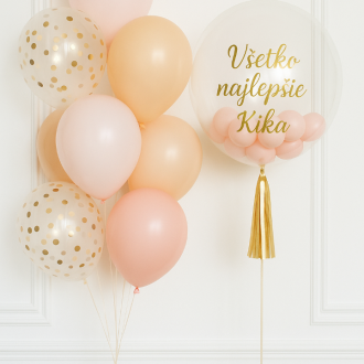 Balón Bobo - Váš vlastný text na balón