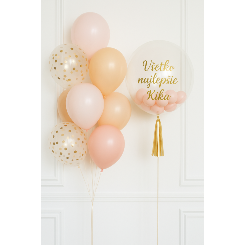 Balón Bobo - Váš vlastný text na balón