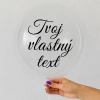 Balón Bobo - Váš vlastný text na balón
