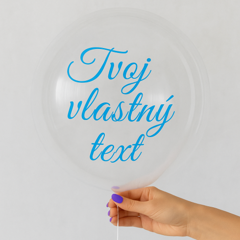 Balón Bobo - Váš vlastný text na balón