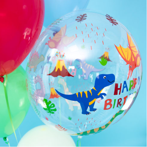 Happy Birthday lufi – Dinoszaurusz, 45 cm Happy Birthday lufi – Dinoszaurusz, 45 cm
