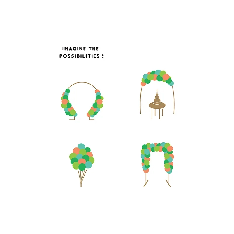 Dínó lufigirland 200 cm