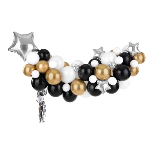 Balónová girlanda Hvězdy mix 167x135 cm