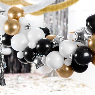 Balonska girlanda Zvezde mix 167 × 135 cm